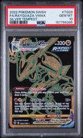 Rayquaza Vmax Pokemon Sword & Shield Silver Tempest TG29/TG30 PSA 10