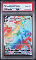 Trevenant Vmax Secret Rainbow Pokemon Sword Shield Evolving Skies 206/203 PSA 10