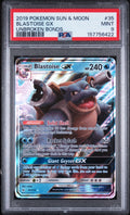 Blastoise Gx Pokemon Sun & Moon Unbroken Bonds 35/214 PSA 9