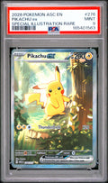 Pikachu Ex Special Illustration Rare Pokemon Ascended Heroes 276/217 PSA 9