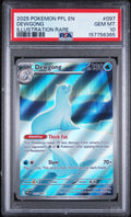 Dewgong Illustration Rare Pokemon Pfl En-Phantasmal Flames 097/094 PSA 10