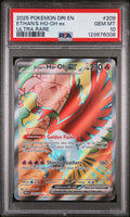 Ethan's Ho-Oh Ex Ultra Rare Pokemon Dri En-Destined Rivals 209/182 PSA 10