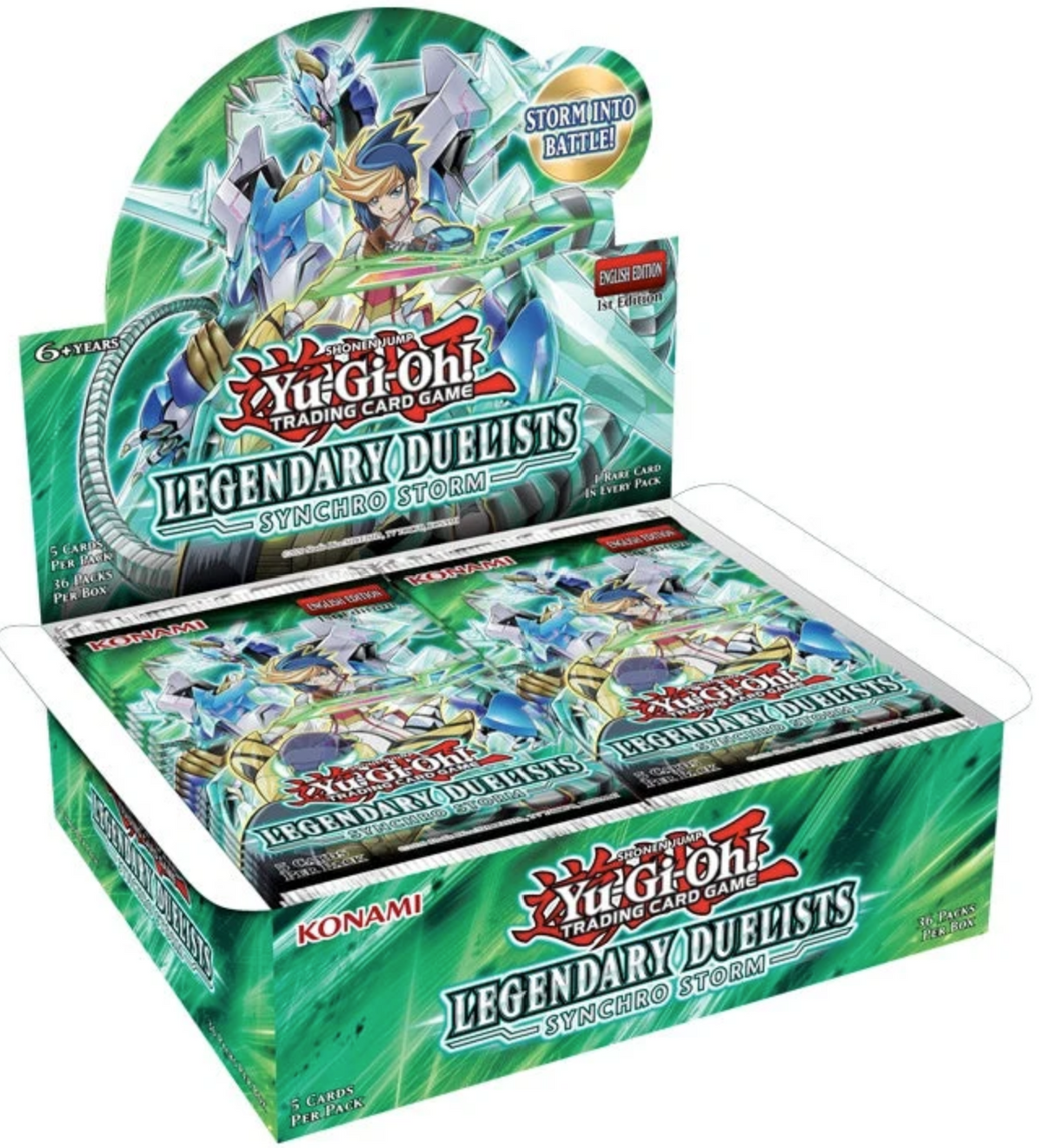 Legendary Duelists: Synchro Storm Booster Box [1st Edition] Yu-Gi-Oh