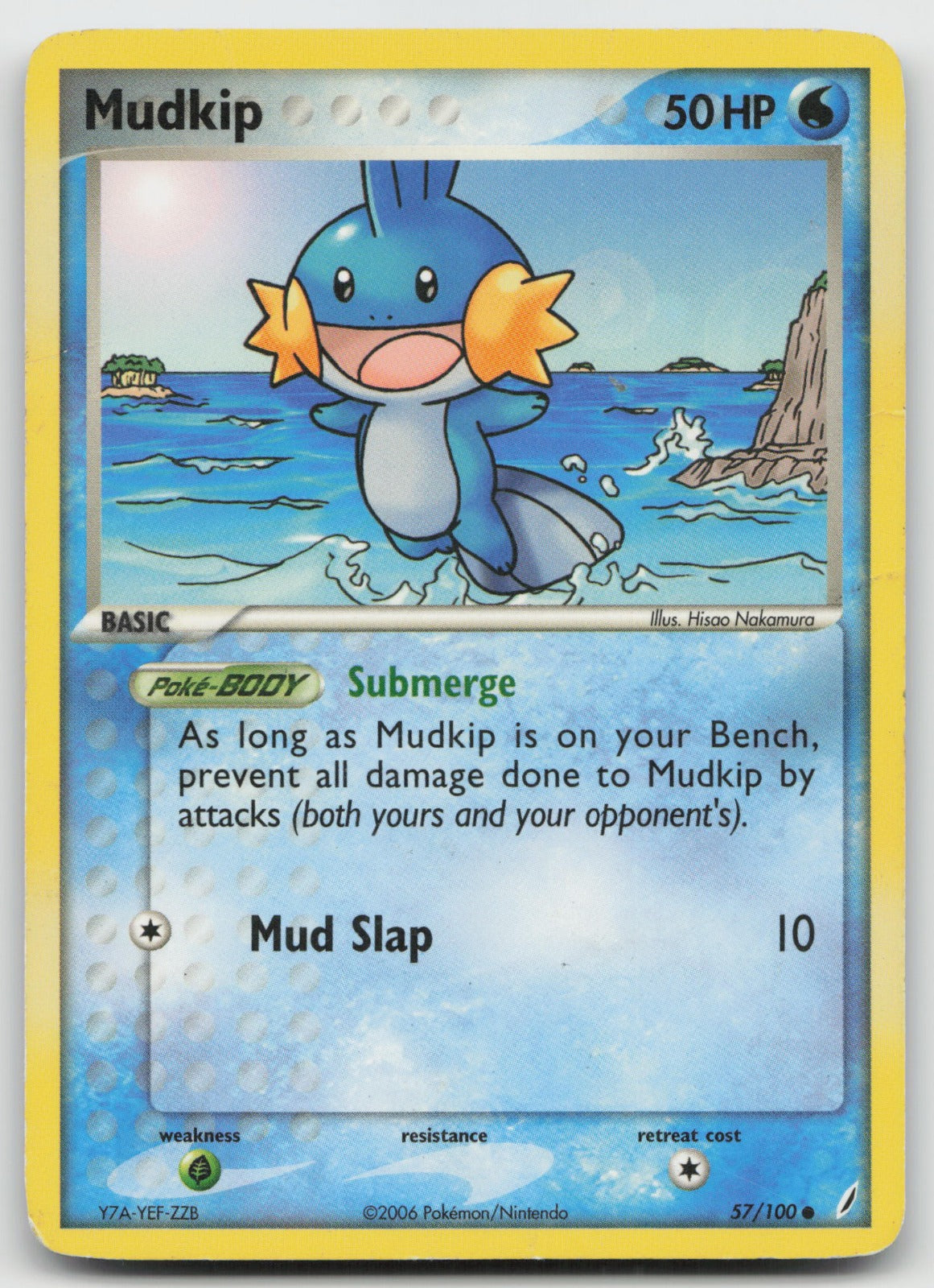 Mudkip Common Crystal Guardians 57/100 DMG