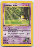Sabrina's Abra Common 1st Edition Gym Challenge 94/132 NM/VLP