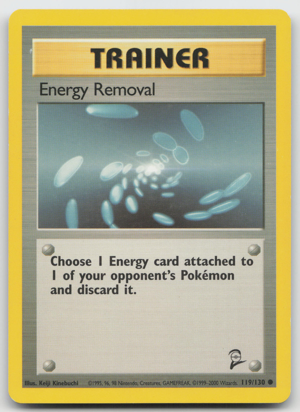 Energy Removal Common Unlimited Base Set 2 119/130 LP