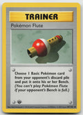 Pokemon Flute 1st Edition Uncommon Base Set (Shadowless) 86/102 LP/MP