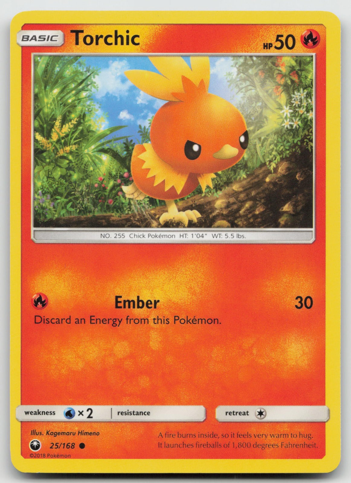 Torchic Common SM - Celestial Storm 25/168 LP
