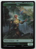 Elf // Treasure (0013) Double-Sided Token T Foil The Hobbit 8 // 13 NM