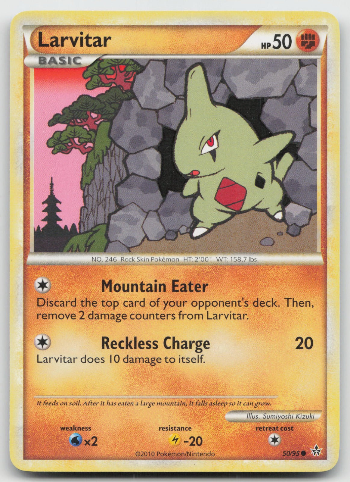 Larvitar Common Unleashed 50/95 LP