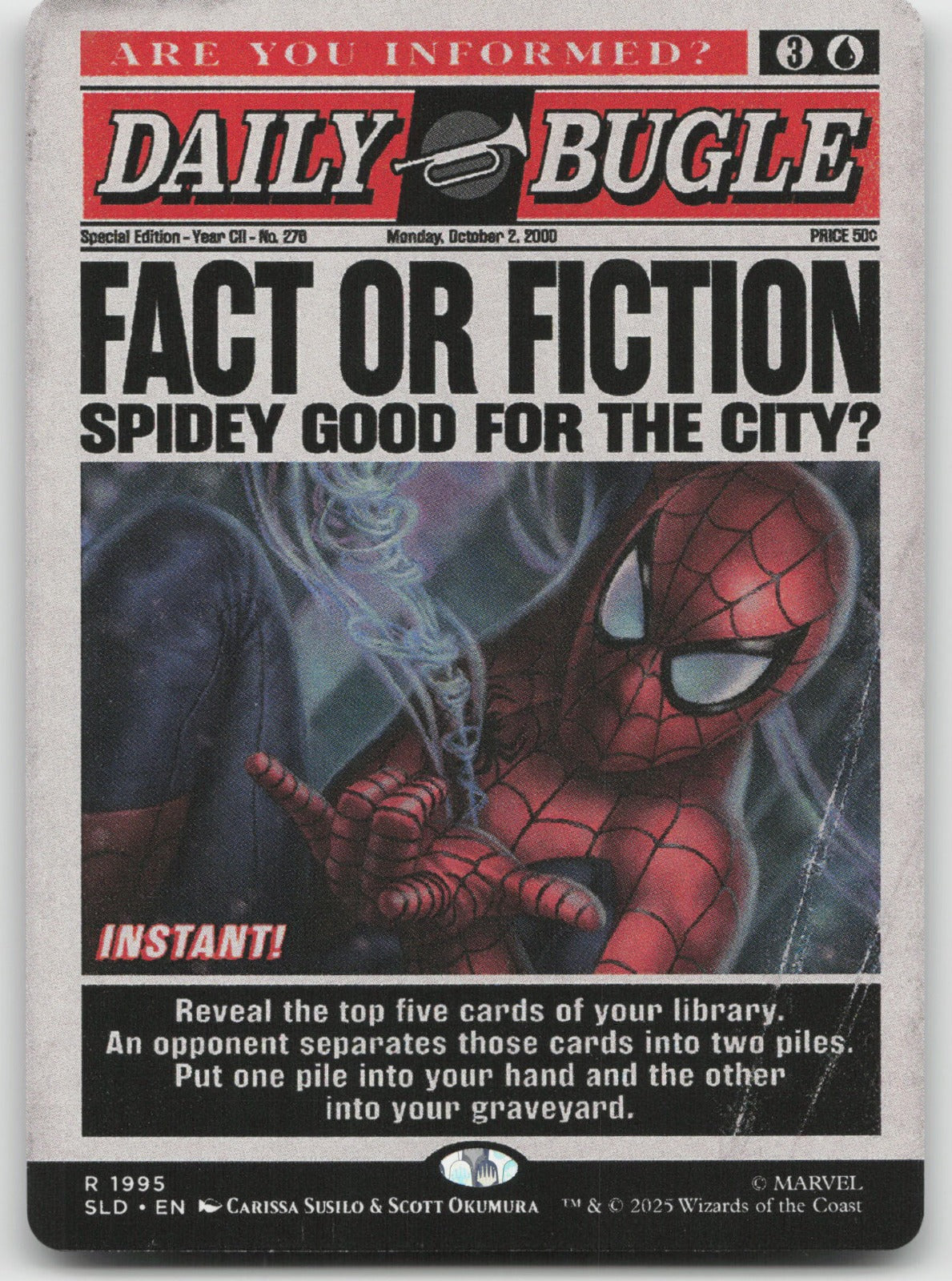 Fact or Fiction R Secret Lair Drop Series 1995 NM