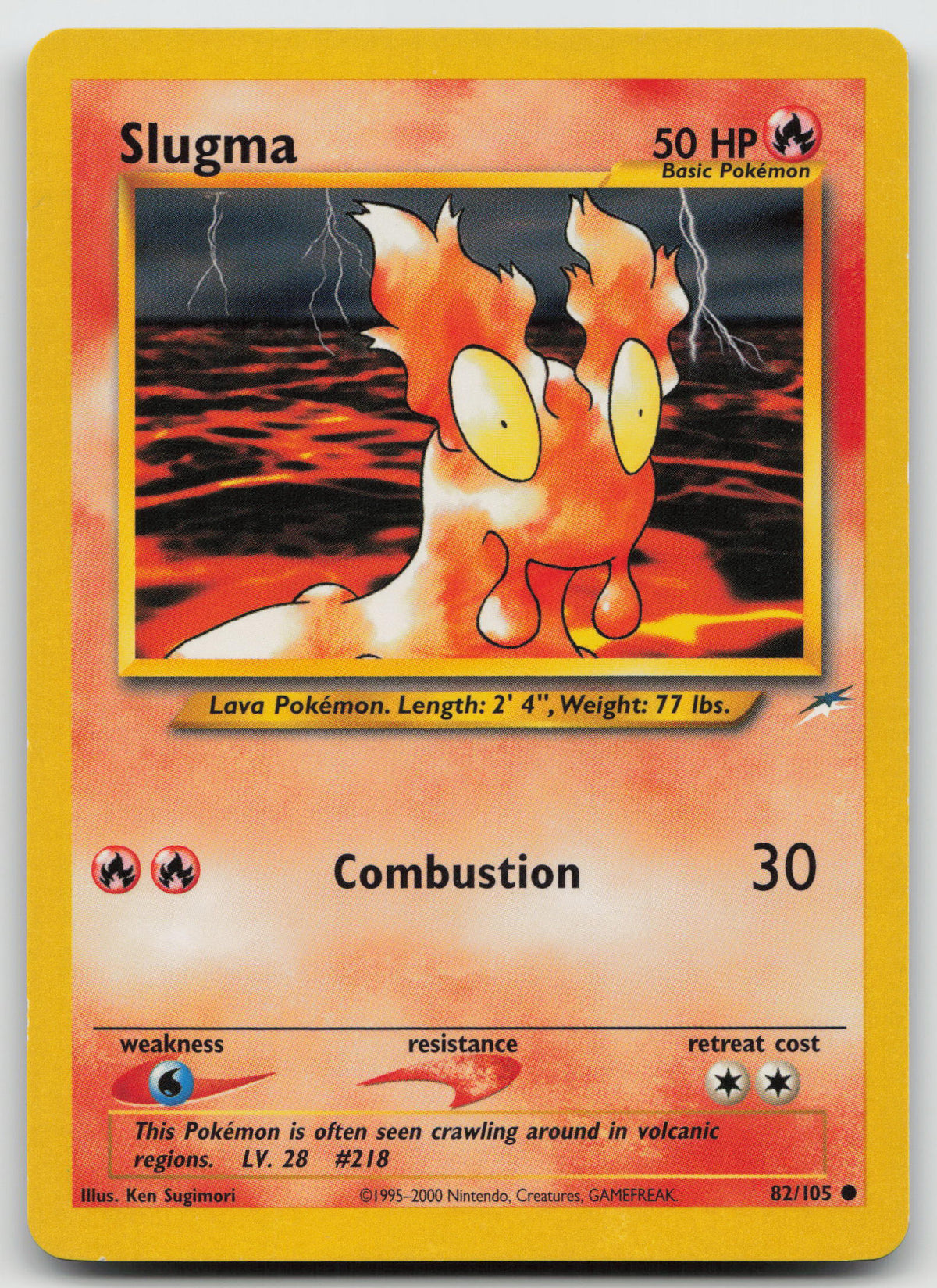 Slugma Common Unlimited Neo Destiny 82/105 LP