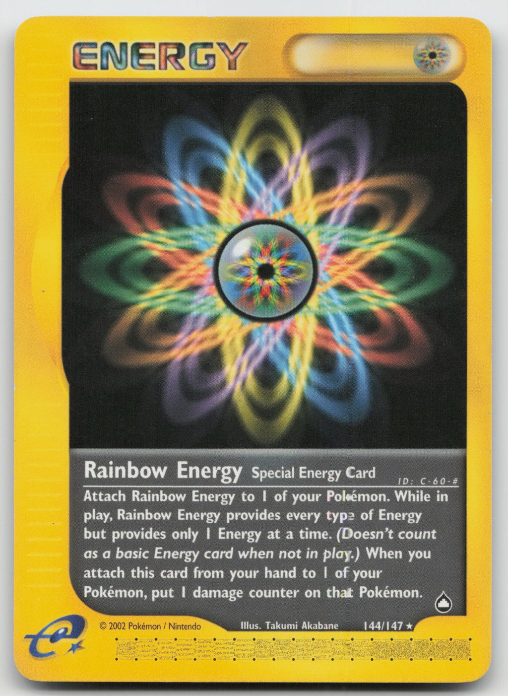 Rainbow Energy Rare Aquapolis 144/147 LP