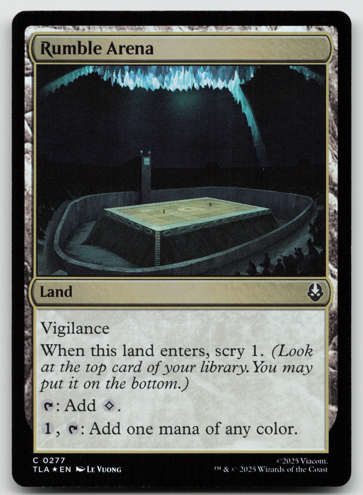 Rumble Arena C Foil Avatar: The Last Airbender 277 NM