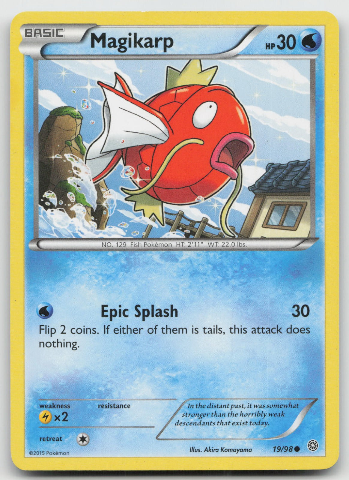 Magikarp Common XY - Ancient Origins 19/98 LP