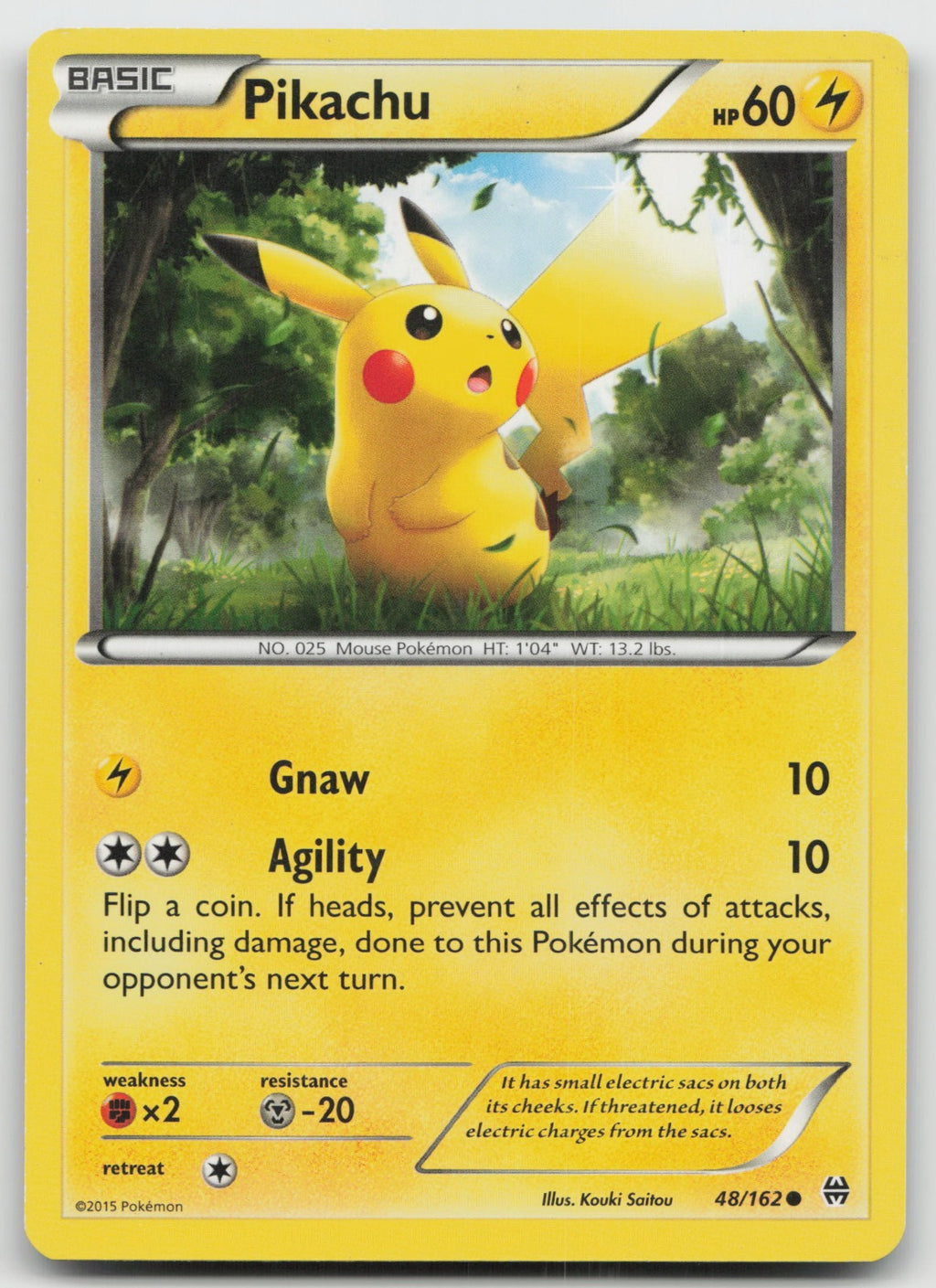 Pikachu Common XY - BREAKthrough 48/162 LP
