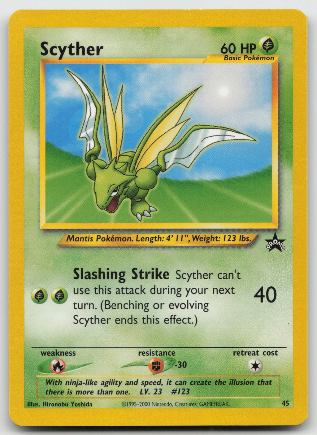 Scyther WoTC Promo 45/53 LP