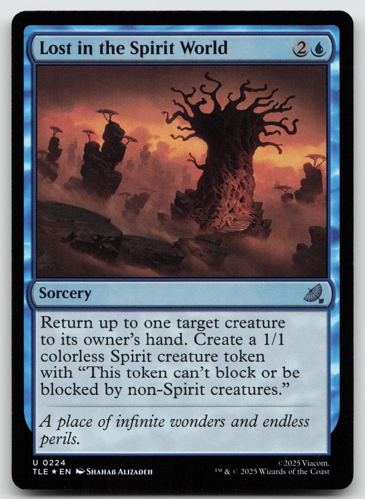 Lost in the Spirit World U Foil Avatar: The Last Airbender: Eternal-Legal 224 NM
