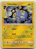 Chinchou Reverse Holo Common SM - Celestial Storm 49/168 LP