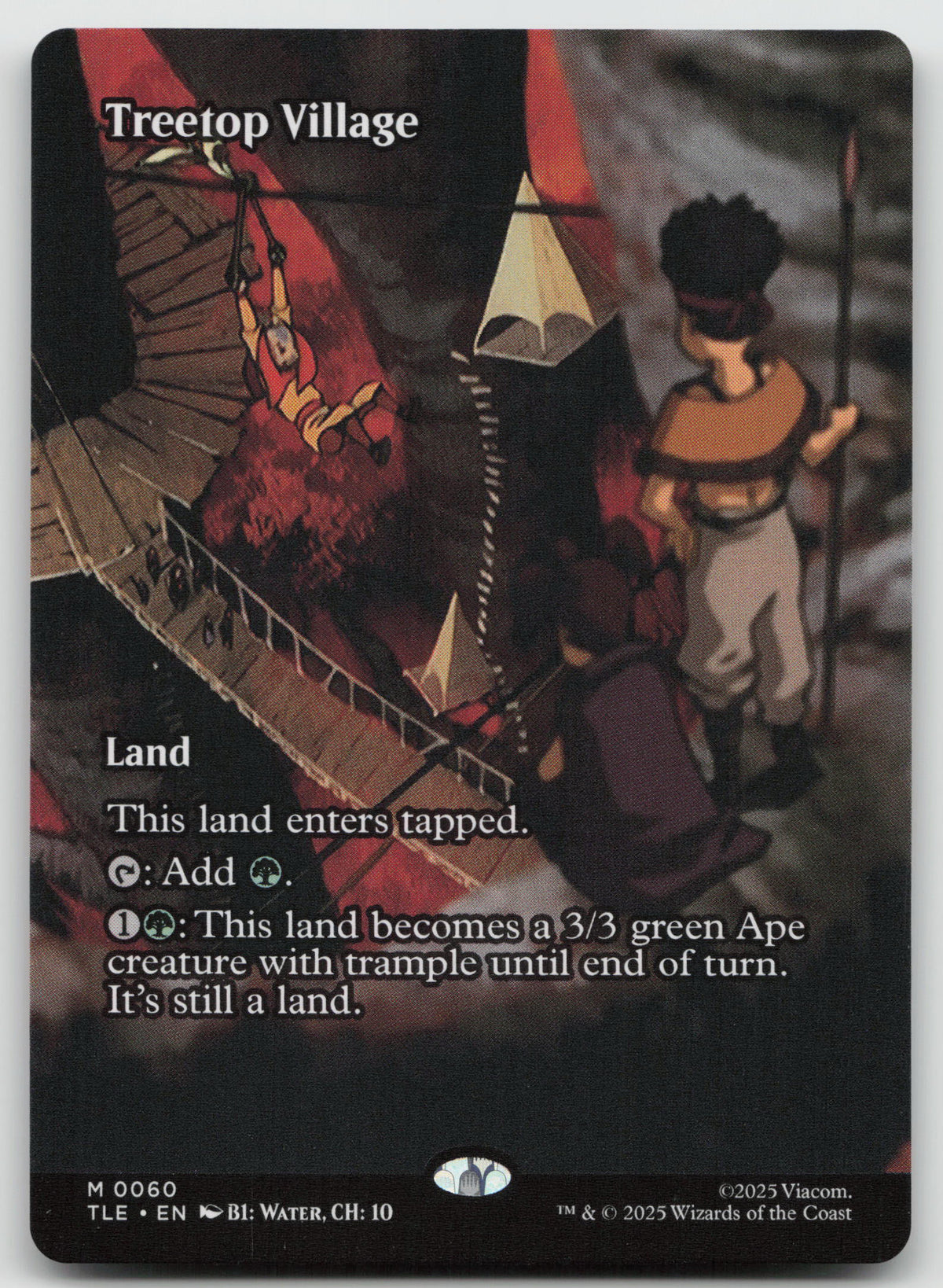 Treetop Village (Borderless) M Normal Avatar: The Last Airbender: Eternal-60