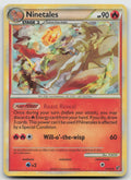 Ninetales Cracked Ice Holo Rare HeartGold SoulSilver 7/123 VLP SYMBOL ERROR