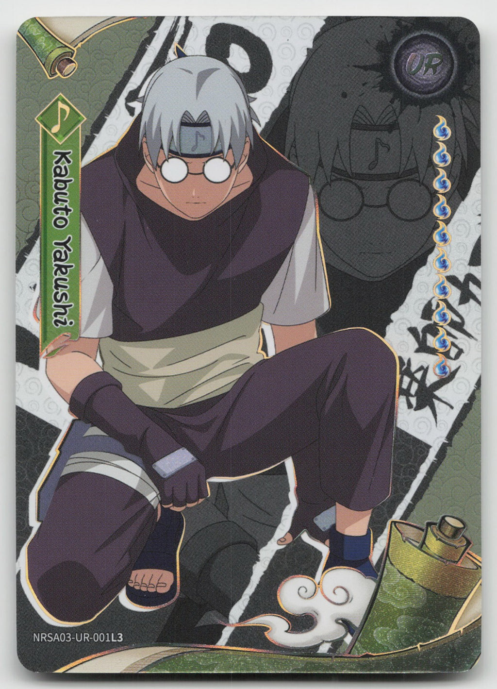 Kabuto Yakushi UR Chapter Jin Series 3 001L3 NM
