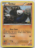 Drilbur - 8/12 Promo Holo McDonald's Promos 2012 DMG