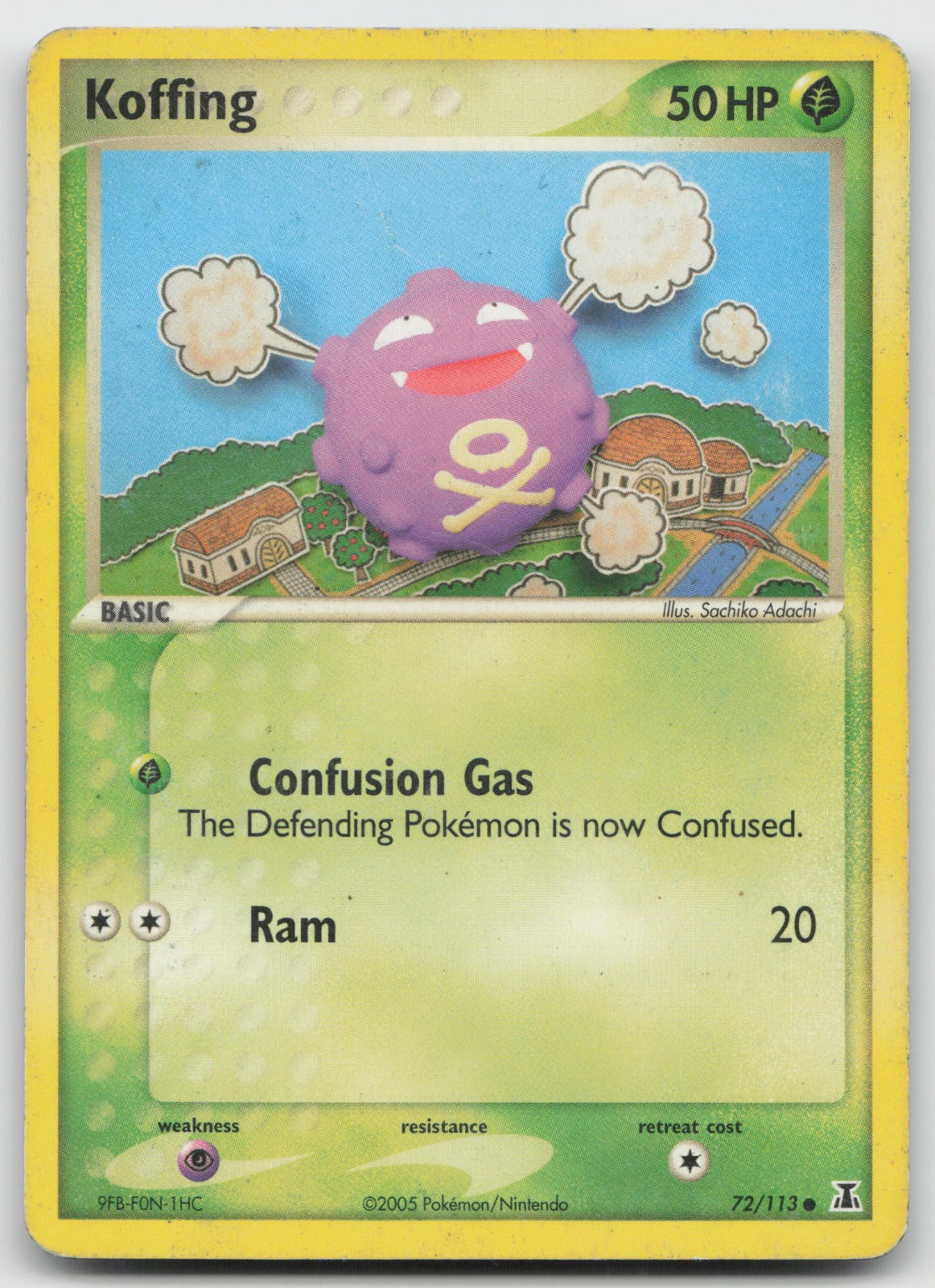 Koffing Common Delta Species 72/113 DMG