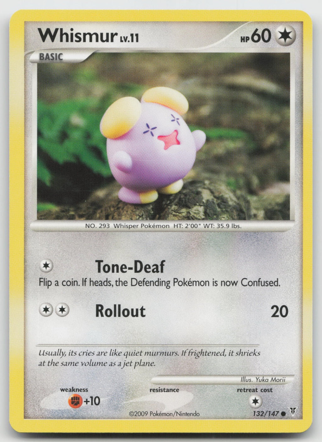 Whismur Common Supreme Victors 132/147 NM