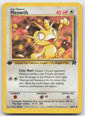 Meowth Common 1st Edition Team Rocket 62/82 MP