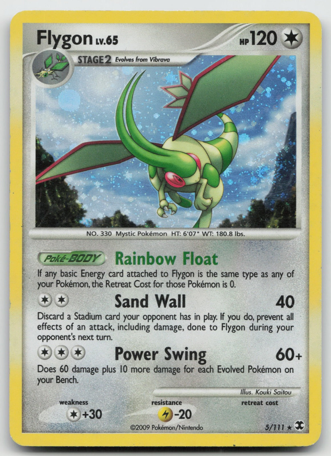 Flygon Holo Rare Rising Rivals 5/111 HP