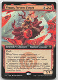 Venser, Fervent Forger (Extended Art) R Commander: Reality Fracture 94 NM