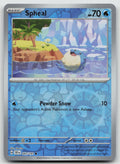 Spheal Common Reverse Holo SV08: Surging Sparks 043/191 NM