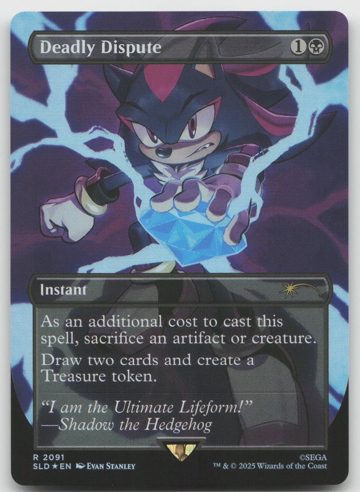 Deadly Dispute (Rainbow Foil) R Foil Secret Lair Drop Series 2091 NM