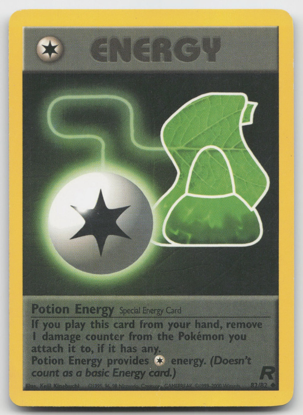 Potion Energy Uncommon Unlimited Team Rocket 82/82 LP