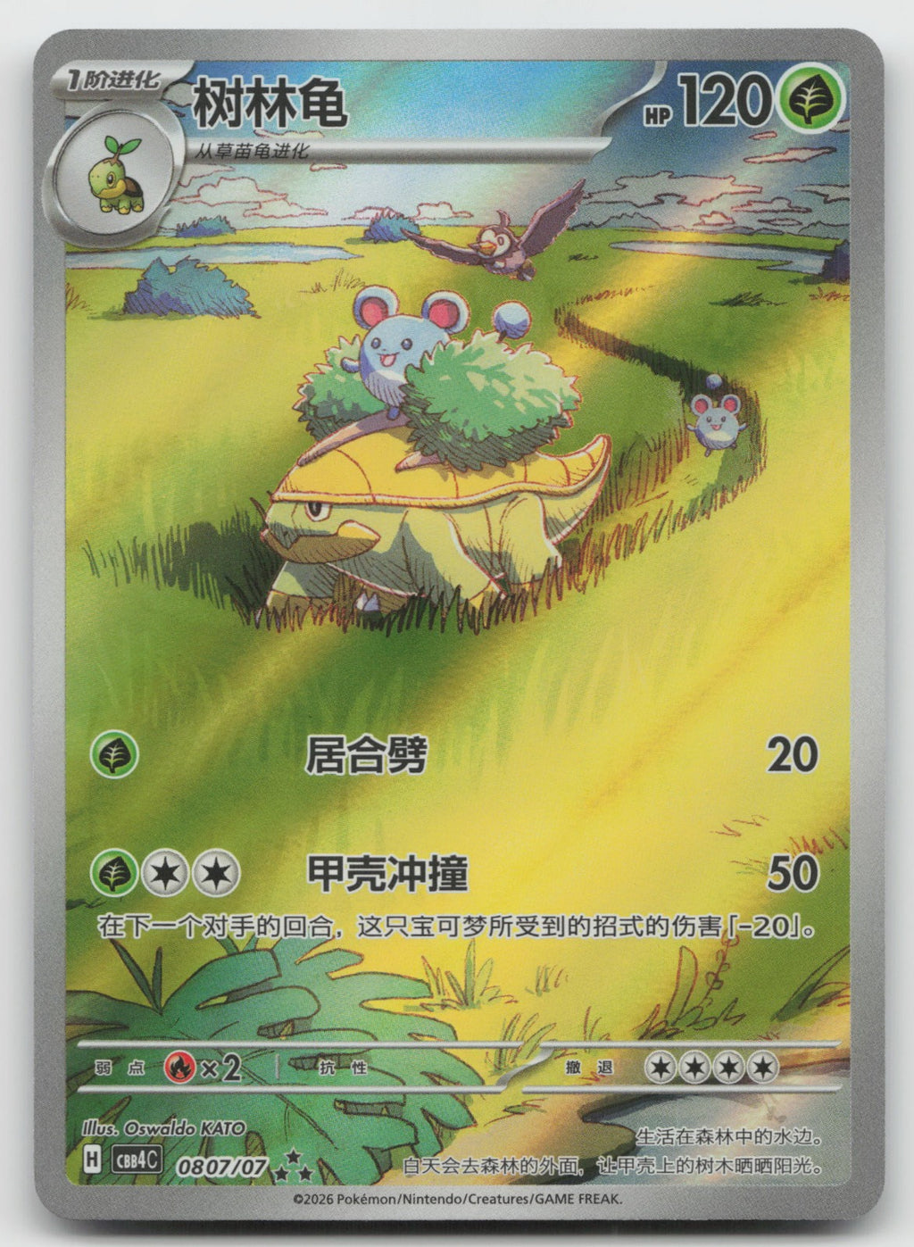 Grotle Triple Rare Gem Vol 4 08 07/196 NM