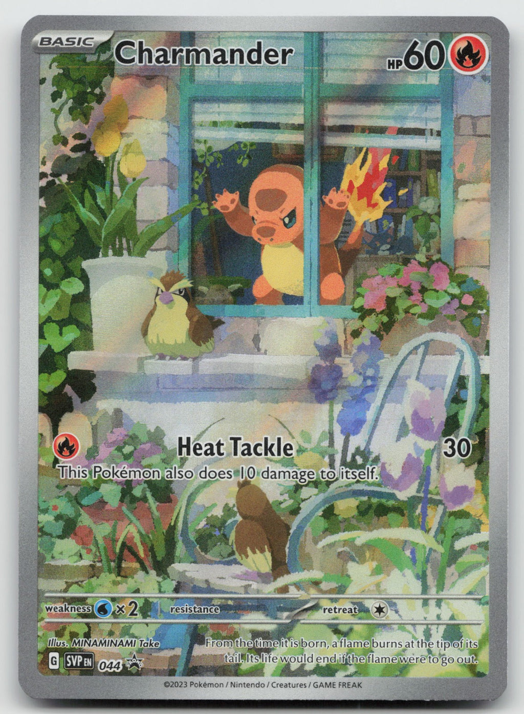 Charmander Holo SV: Scarlet & Violet Promo Cards SVP044 NM