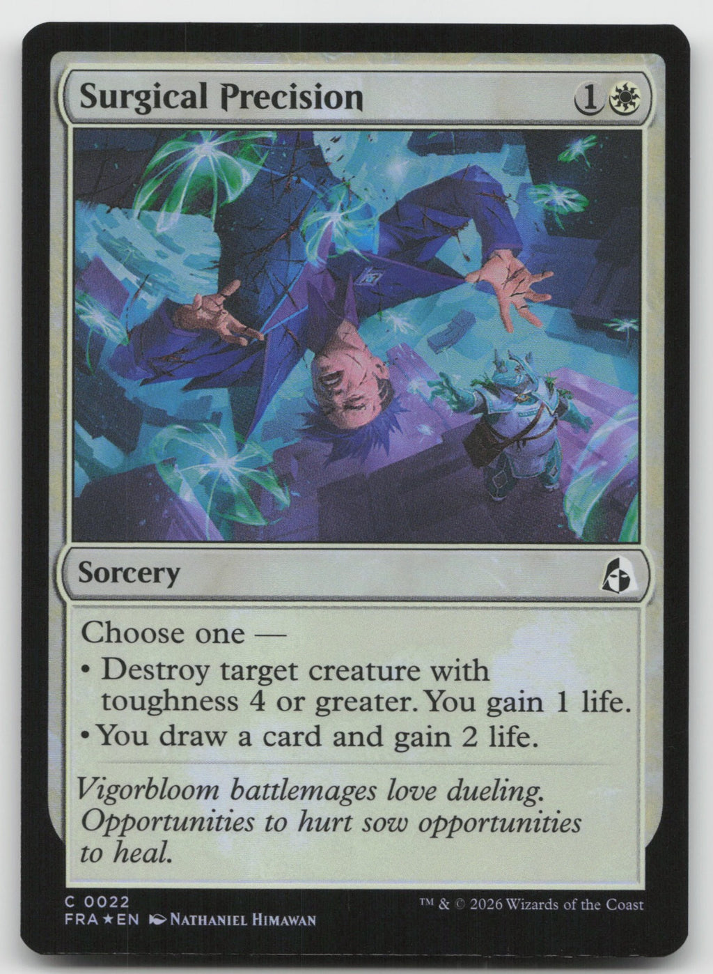 Surgical Precision C Foil Reality Fracture 22 NM