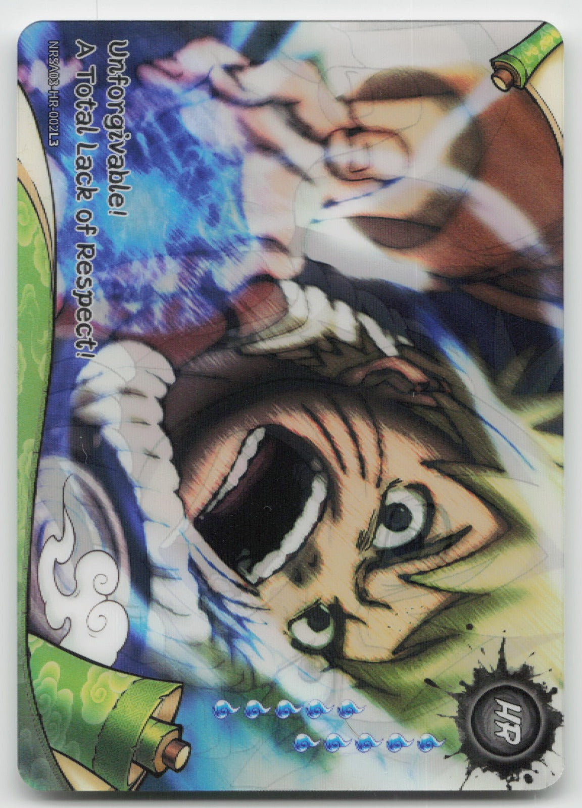 Unforgivable! A Total Lack Of Respect! HR Chapter Jin Series 3 002L3 NM
