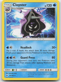 Cloyster Rare Normal SM Base Set 34/149 VLP