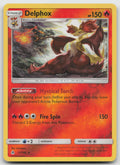 Delphox Reverse Holo Rare SM - Forbidden Light 17/131 MP