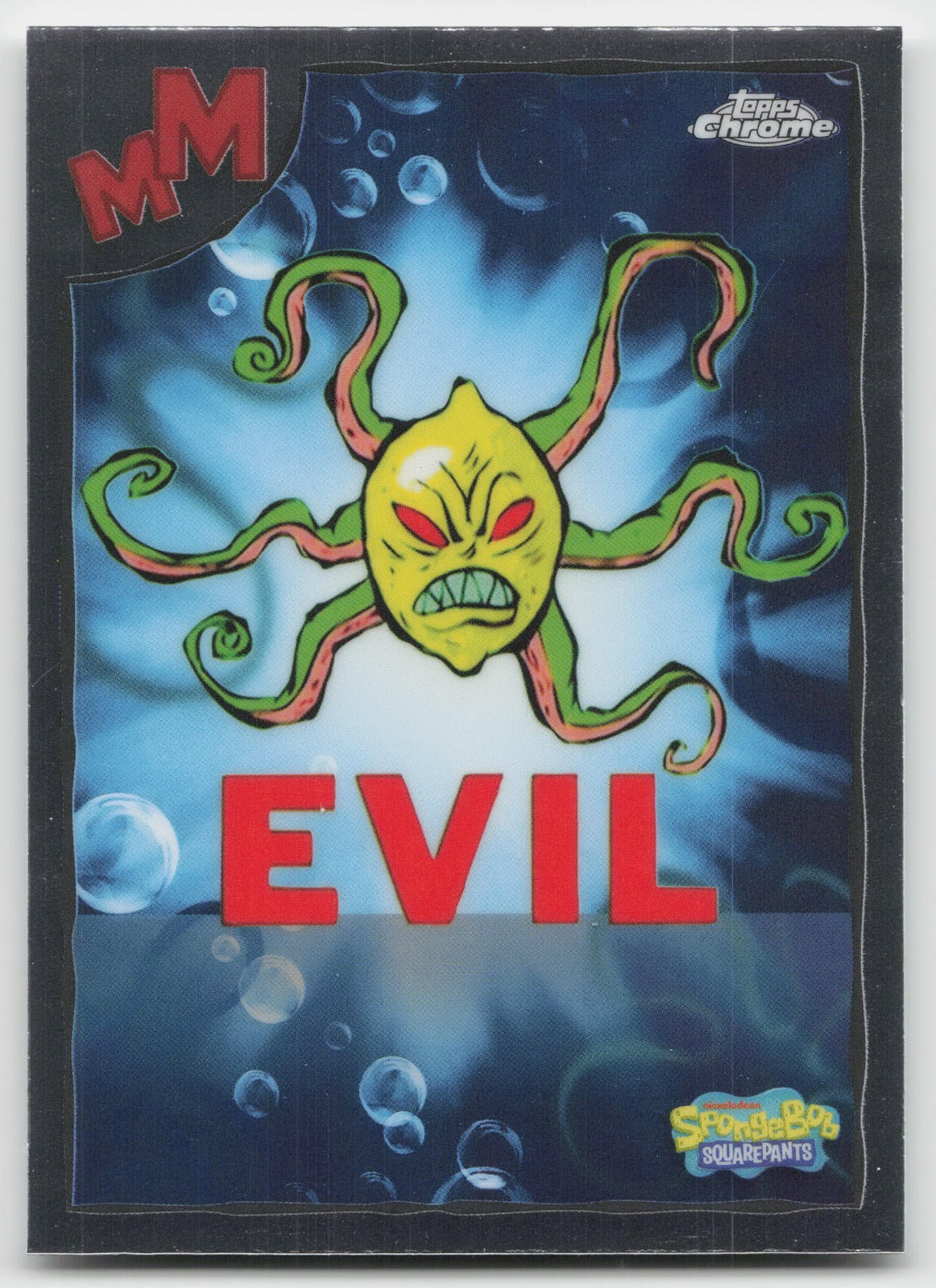 E.V.I.L Topps SpongeBob SquarePants 25th Mermaid Man and Barnacle Boy MB-3 NM