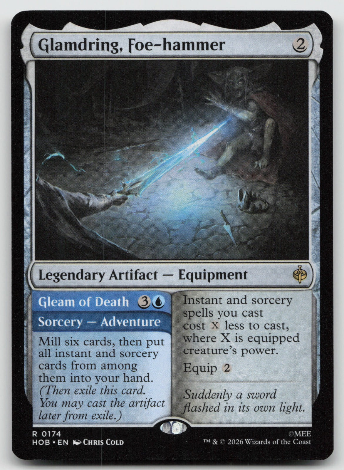Glamdring, Foe-hammer R The Hobbit 174 NM