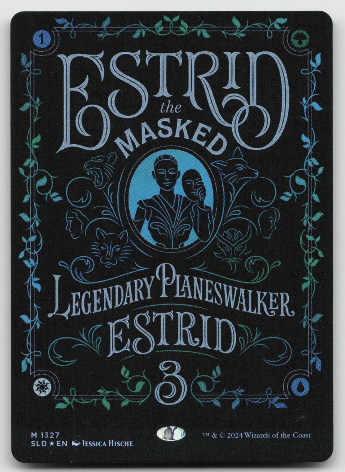 Estrid, the Masked M Foil Secret Lair Drop Series 1327 NM