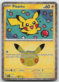 Pikachu Holo Pikachu Rare ME: 30th Celebration 029/128 NM