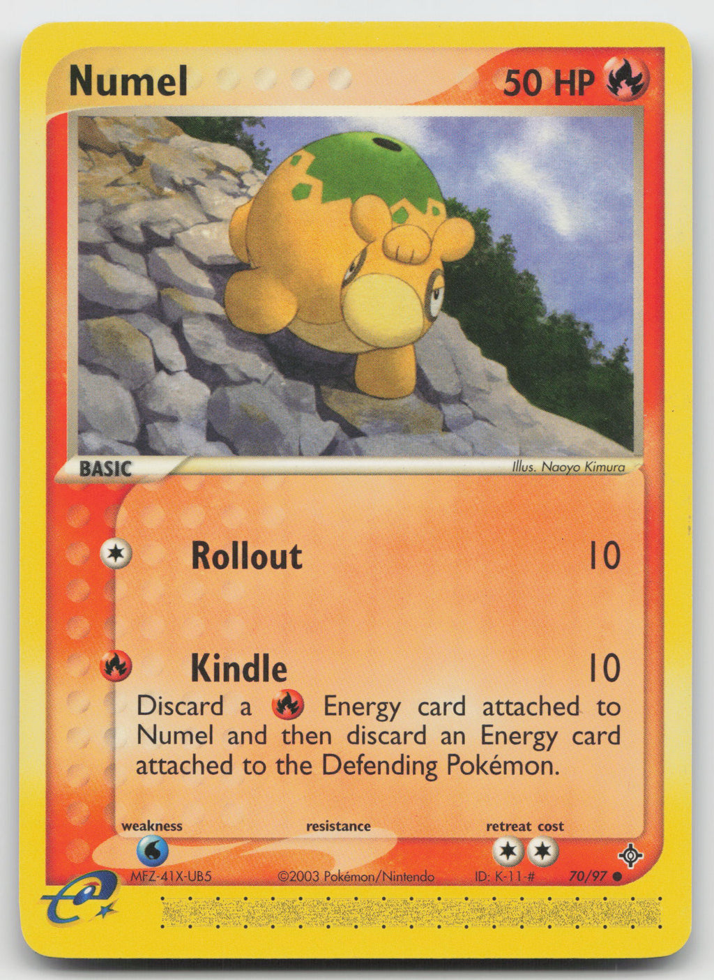 Numel Common Normal Dragon 70/97 HP