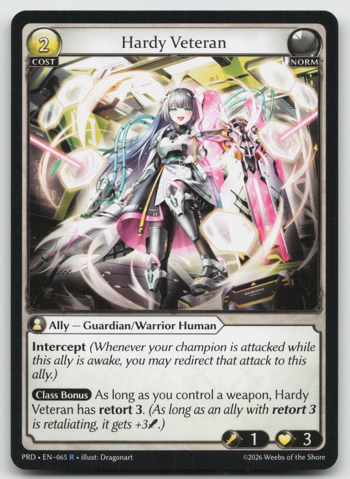 Hardy Veteran Rare .asphodel/paradise 065 NM
