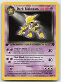 Dark Alakazam Rare 1st Edition Team Rocket 18/82 NM/VLP