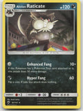 Alolan Raticate Rare SM - Burning Shadows 82/147 NM