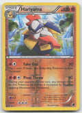 Hariyama Rare Reverse Holo Plasma Freeze 63/116 HP